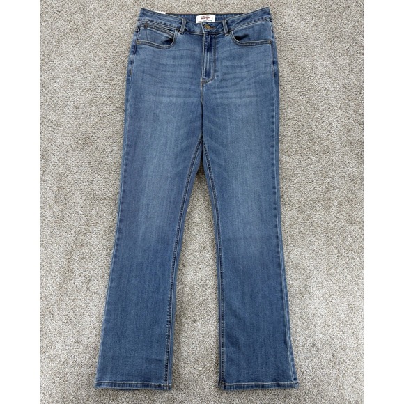 WRANGLER Jeans Women's 10/30 Blue High Rise Bootcut Free to Stretch Denim NWT - Picture 1 of 9